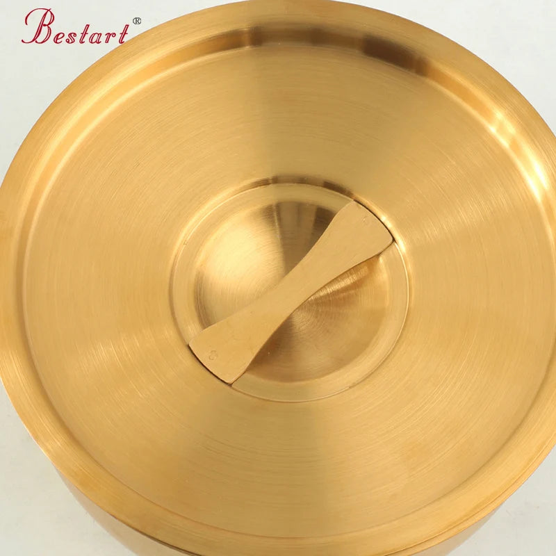 Baby Food Supplement Bowl Multifunctional Household 304 Stainless Steel Steamed Egg Stew Pot Bowl with Lid