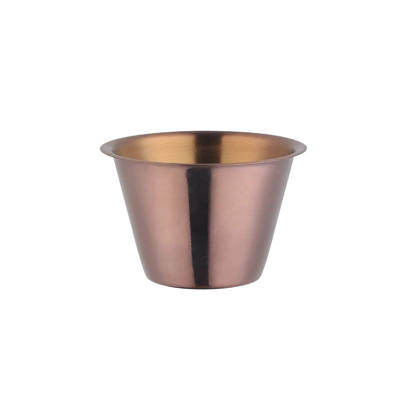 Restaurant Snack Fruit Food Metal Gold Bowl 304 Stainless Steel Mixing Bowls Salad Serving Bowls