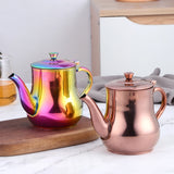 Hot Sale Arabic Christmas Long Spout Kettle India Stainless Steel Tea Pot Coffee Pot