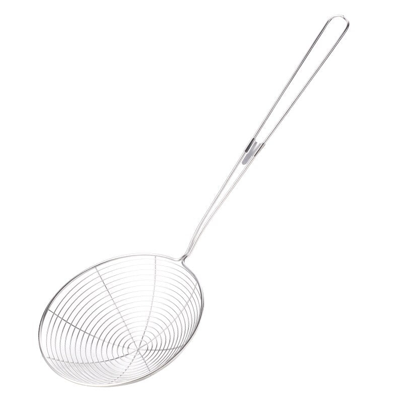 Kitchen Sieve Colander Hot Pot Food Filter Noodle Strainers Multi-functional Leak Spoon Kitchen Supplies Oil-Frying Salad BBQ