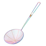 Kitchen Sieve Colander Hot Pot Food Filter Noodle Strainers Multi-functional Leak Spoon Kitchen Supplies Oil-Frying Salad BBQ