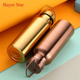 Buyerstar Stainless Steel Mug Thermos Cup Double Wall Portable