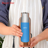 Buyerstar Stainless Steel Mug Thermos Cup Double Wall Portable