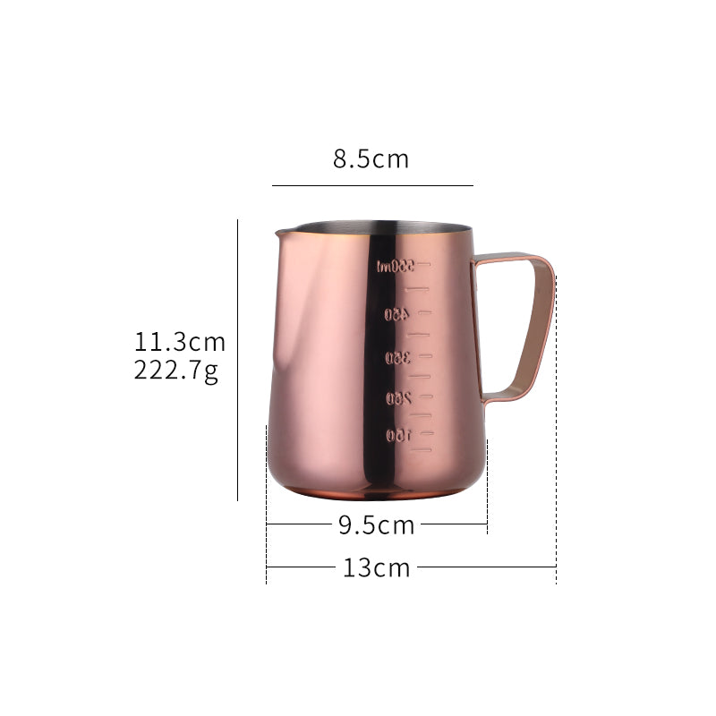 Buyer Star Milk Frother Cup Coffee Frothing Barista Tools Stainless Steel Cup Espresso Accessories Latte Art Steaming