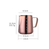 Buyer Star Milk Frother Cup Coffee Frothing Picher Barista Tools Stainless Steel Mental Cup Espresso Accessories Latte Art Steaming Kit