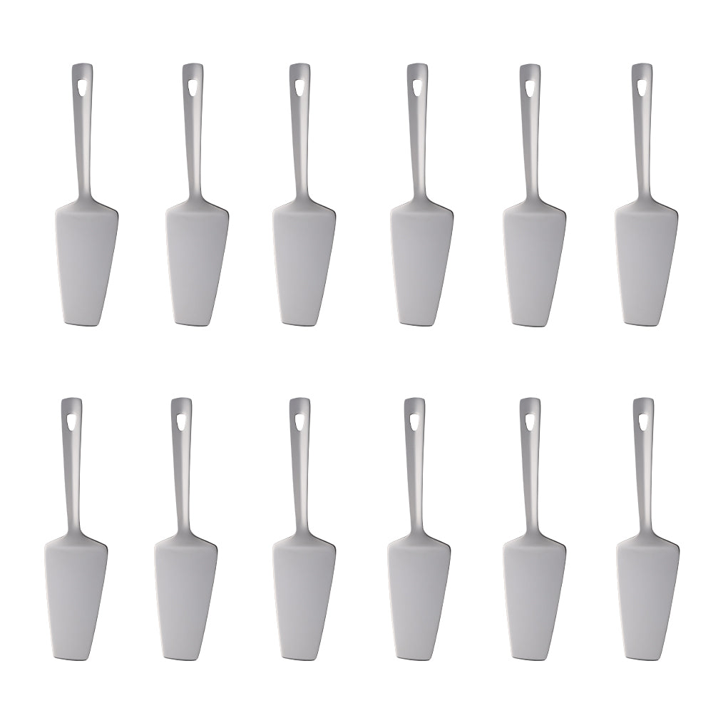 12PCS Stainless Steel Kitchen Utensils Soup Ladle Colander Spoon Shovel Spatula Meat Fork Non-stick Cooking Tool Kitchenware Set