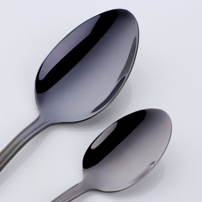 Mirror Polished Cutlery Sets Black 304 Stainless Steel Factory Wholesale