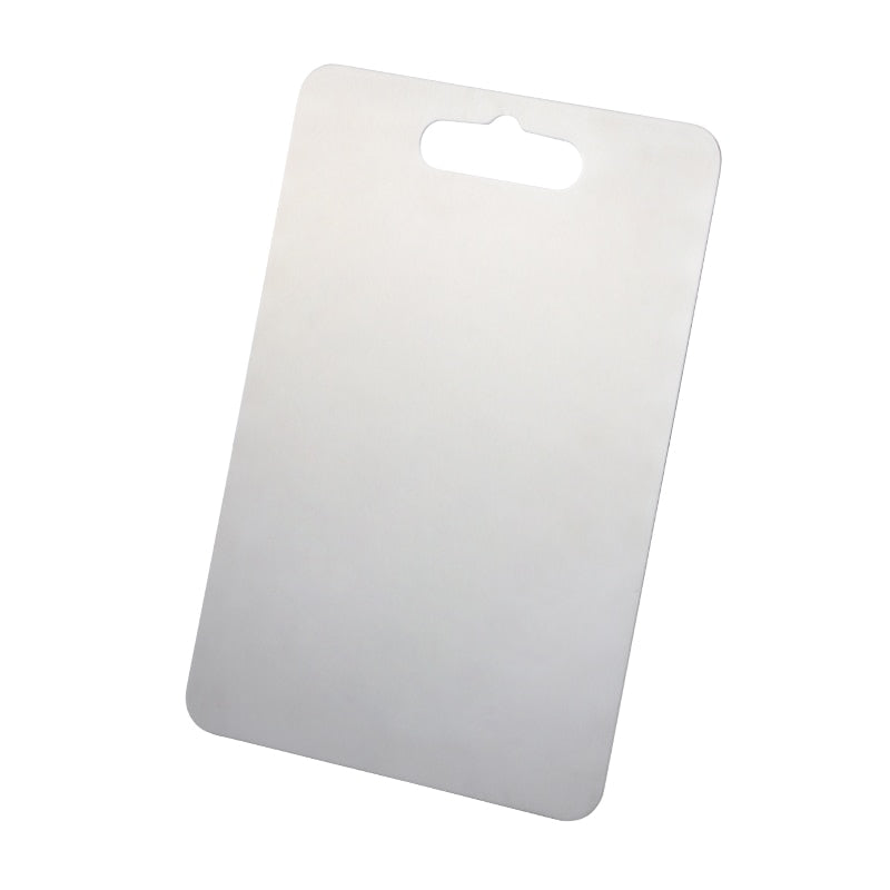 Buyer Star Stainless Steel Fruit Cutting Choping Board for Kitchen Kitchen Butcher Block for Meat , Cheese