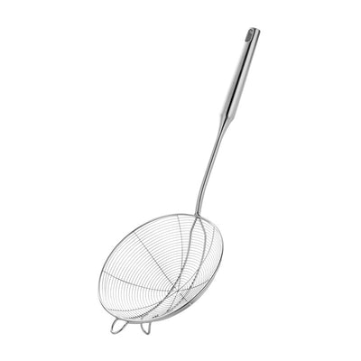 1Pc Kitchen Colander Noodle Strainer Frying Tools Stainless Steel Net Mesh