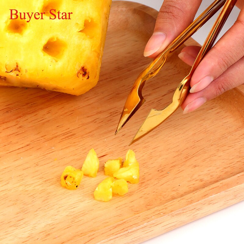 Buyer Star Stainless Steel Kitchen Accessory Stainless Steel Pineapple Knife Pineapple Peeler