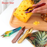 Buyer Star Stainless Steel Kitchen Accessory Stainless Steel Pineapple Knife Pineapple Peeler