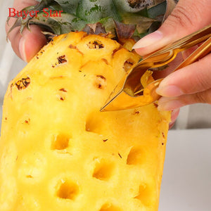 Buyer Star Stainless Steel Kitchen Accessory Stainless Steel Pineapple Knife Pineapple Peeler