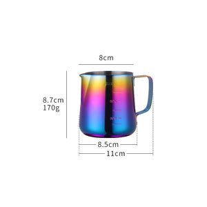 Buyer Star Milk Frother Cup Coffee Frothing Barista Tools Stainless Steel Cup Espresso Accessories Latte Art Steaming