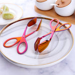 Wholesale Cheap Price Food Clip Mirror Polish Colorful Tableware Sets