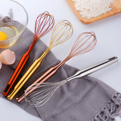 Buyerstar Stainless Steel Egg Beater Egg Mixer Whisk Cake Cooking Tool Kitchen Accessories