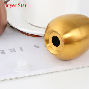 Buyer Star Stainless Steel Salt Spice Cans Pepper Shaker Cruet Bottles BBQ Kitchen Utensils
