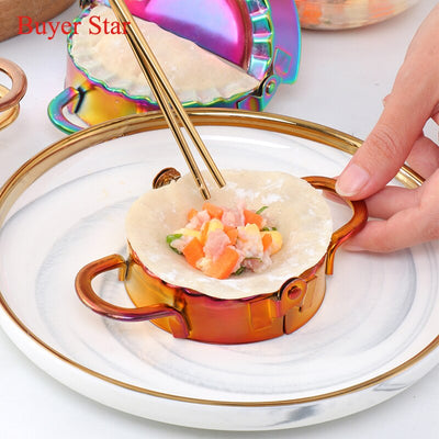 Buyer star Kitchen Dumpling Tool Set Dumpling maker steaming dish dipping dish kitchen set