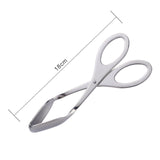 Buyerstar Kitchen Tongs Stainless Steel Food Tongs Golden Bread Clamp Salad Clip