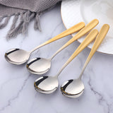 Buyer Star Bulk Sell Cheap Flatware Set Mirror Polish Customized Color Kitchen Tools