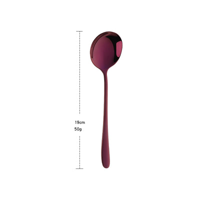 Buyer Star Outlet store Creative Stainless Steel Round Spoon