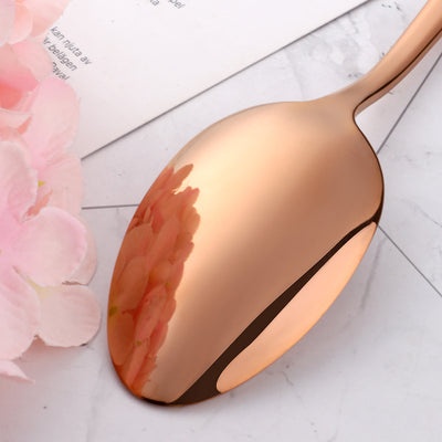 Factory Wholesale Stainless Flatware Set Rose Gold Kitchen Hotel Party Cutlery Set