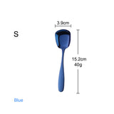 Cutlery Spoon Mirror Polishing Blue Color Accept Customized