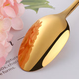 Tableware Sets Gold 304 Stainless Steel Mirror Polish for Wedding Restaurant