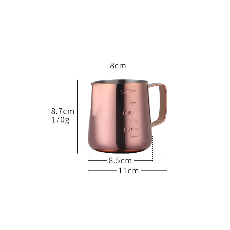 Buyer Star Milk Frother Cup Coffee Frothing Barista Tools Stainless Steel Cup Espresso Accessories Latte Art Steaming