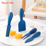 Buyerstar Accessories Set Cheese Knives Cheese Slicer Cutter Butter Spatula Cheese Tool Set