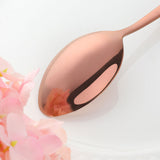 304 Stainless Steel Rose Gold Accept Customized Tableware Sets