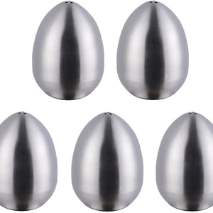 Salt and Pepper Shaker Set, Stainless Steel Spice Jar Cans Kitchen Cooking Seasoning Bottle Creative Utensils