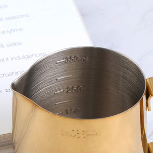 Buyer Star Milk Frother Cup Coffee Frothing Barista Tools Stainless Steel Cup Espresso Accessories Latte Art Steaming