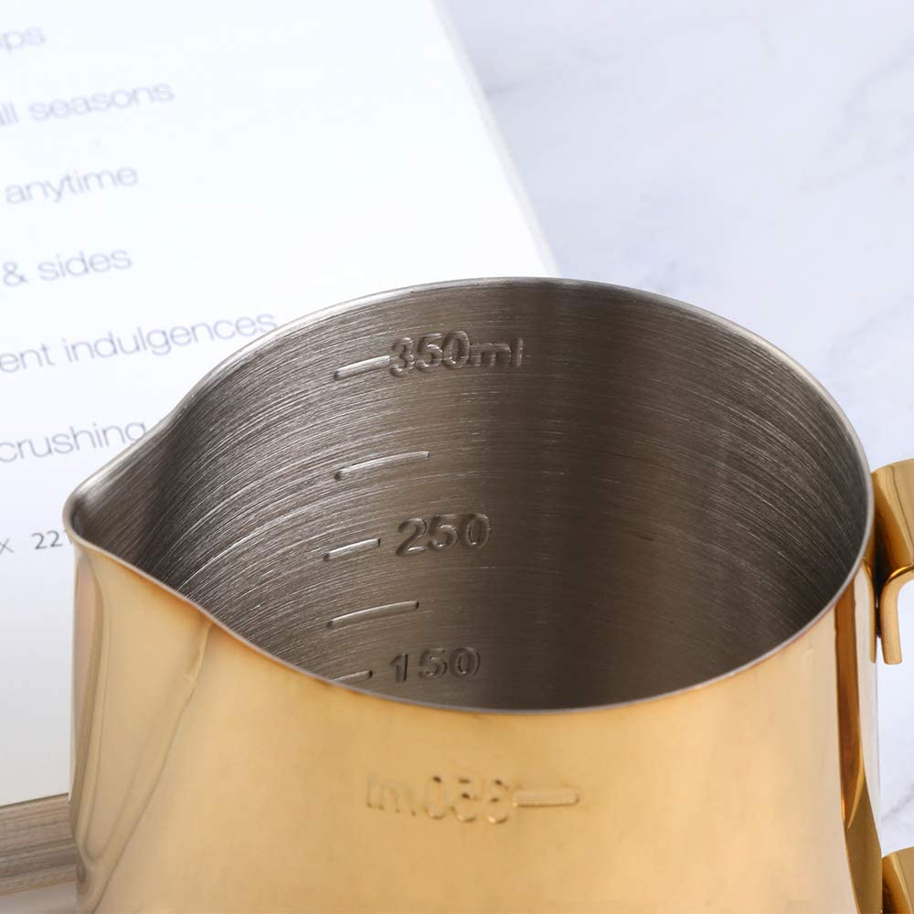 Buyer Star Milk Frother Cup Coffee Frothing Barista Tools Stainless Steel Cup Espresso Accessories Latte Art Steaming