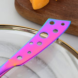 Buyer Star Square Cheese Knife Colorful Kitchen Tool Sets for Restaurant