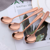 Buyer Star Bulk Sell Cheap Flatware Set Mirror Polish Customized Color Kitchen Tools