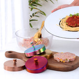 Buyerstar Stainless Steel Non-stick Hamburger Beef Press Mould Barbecue Kitchen Gadget