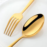 Buyer Star Stylus Tableware Sets Gold Mirror Polish for Wedding Restaurant