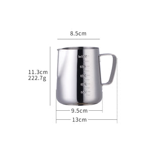 Buyer Star Milk Frother Cup Coffee Frothing Barista Tools Stainless Steel Cup Espresso Accessories Latte Art Steaming