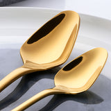 Wholesale Manufacturing Cheap Price Cutlery Sets Gold Color Mirror Polished