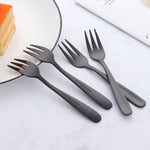 304 Stainless Steel Salad Fork Mirror Polish Colorful Tableware Sets for Bar Wedding