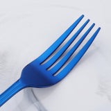 Buyer Star Bulk Sale 304 Stainless Steel Blue Color Cutlery for Wedding Party