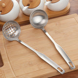 Buyerstar Stainless Steel Kitchen Utensil with long handle Cooking Tools