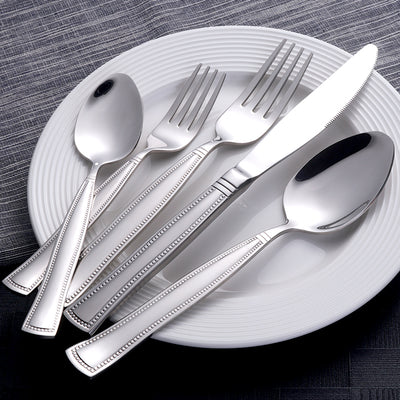 Factory Wholesale Cheap Price Stainless Steel Cutlery Mirror Polish Hotel Kitchen