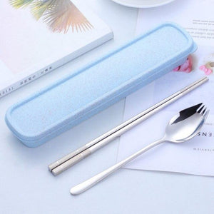 Buyer star tableware Spoon +Chopsticks With Portable Box