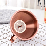 Stainless Steel Kitchen Funnel with Detachable Filter Kitchen Tools Useful Oil Liquid Funnel Wide Mouth Funnel for Canning Wine