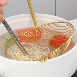 Wholesale Kitchen Tools Pasta Colander 304 Stainless Steel Kitchen Cooking Strainer Colander