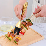 Silicone Oil Brush Cooking Brush Stainless Steel Handle BBQ Grill Basting Brush Pastry Baking Brush Kitchen Accessories