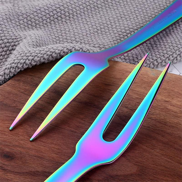 12PCS Stainless Steel Kitchen Utensils Soup Ladle Colander Spoon Shovel Spatula Meat Fork Non-stick Cooking Tool Kitchenware Set