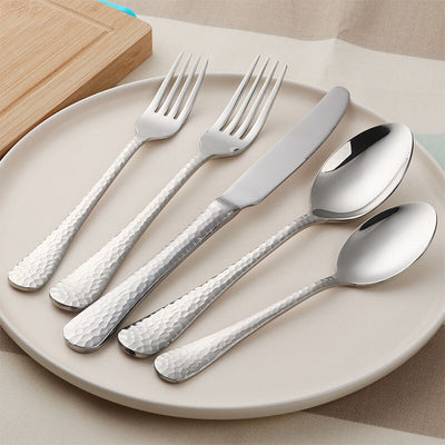 Buyer Star 18/10 Flatware Set Cutlery Anti skid Handle Silverware