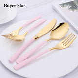 Silverware Cutlery Set Stainless Steel Flatware